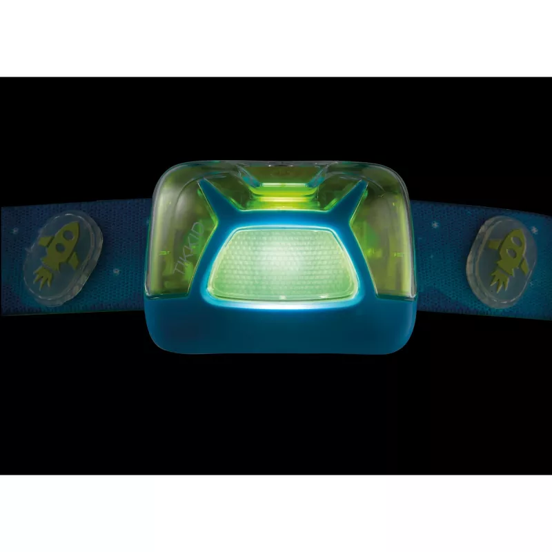 Petzl TIKKID - Galvos žibintuvėlis vaikams - Mėlyna - IPX4 - CE - CPSIA - 4 lm - 30 lm