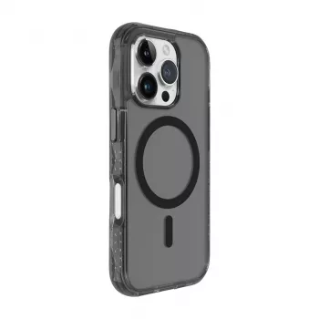 Dėklas LAUT CRYSTAL MATTER X iPhone 16 Pro Max skaidrus juodas