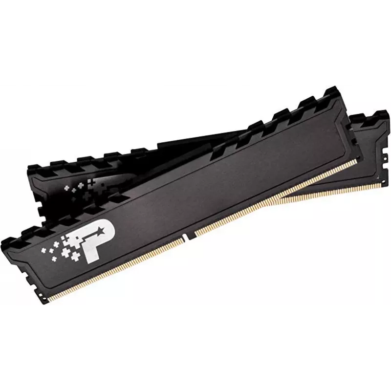 Patriot PSP432G2666KH1 atminties modulis 32 GB (2x16 GB) DDR4 2666 MHz CL19 juodas