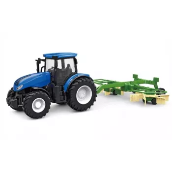 Traktorius Amewi su rotaciniu grėbliu, elektrinis variklis, 1:24