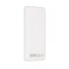 Power bank Extralink EPB-078W 10000 mAh baltas, USB-C, 10 W išėjimas, įkrauna iki 2 įrenginių