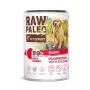 Šlapias šunų ėdalas VETEXPERT RAW PALEO Duoprotein Jautiena ir Triušis Šuniukams 400 g, jaunikliams, be grūdų, be glitimo