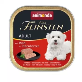 Šlapias šunų ėdalas animonda ANIMONDA Vom Feinsten Beef Adult 150 g, be grūdų, be cukraus, be konservantų