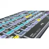 Logickeyboard LKB-RESB-TM-UK belaidė Bluetooth klaviatūra QWERTY, titano pilka