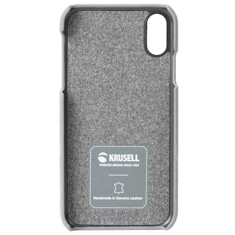 Dėklas Krusell Broby iPhone XS Max 16.5 cm Pilka