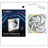 Ventiliatorius Lian Li UNI FAN SL Wireless 120 12 cm Baltas 31 dB 64 cfm