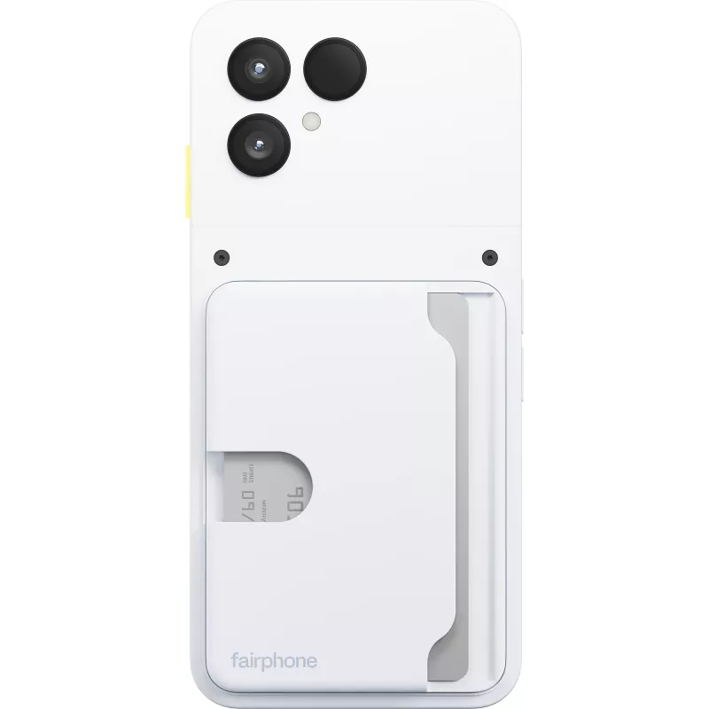 Fairphone 6 Kortelių Laikiklis Cloud White (F6CRDH-1WH-WW1)
