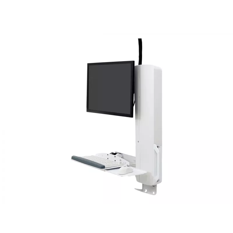 Sieninis monitoriaus laikiklis Ergotron 61-081-062 61 cm (24 col.) baltas