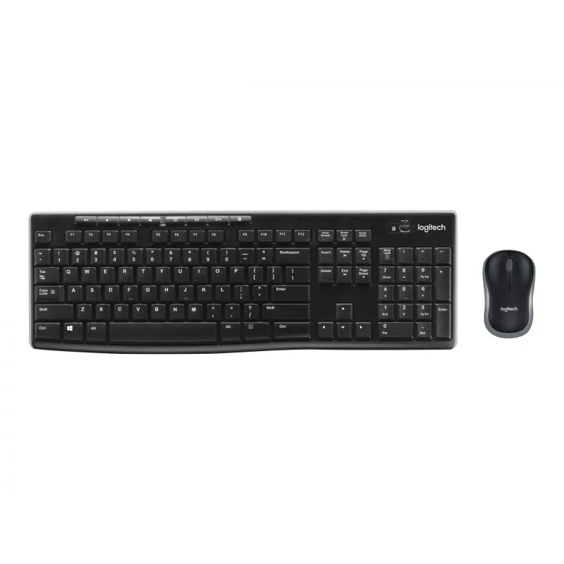 Belaidis klaviatūros ir pelės rinkinys Logitech MK270