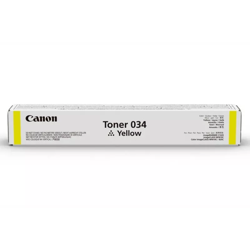 Canon 034 originalus geltonas toneris 1 vnt.