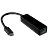 VALUE 12.99.1115 Ethernet tinklo adapteris, juodas