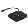 Kortelių skaitytuvas DeLOCK 65529 USB 2.0 juodas