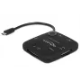 Kortelių skaitytuvas DeLOCK 65529 USB 2.0 juodas