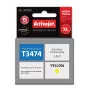 Kasetė ActiveJet AE-34YNX suderinama su Epson 34XL T3474 – Geltona, dažų pagrindu, 14 ml, didelės talpos (XL), vienetinis paketas