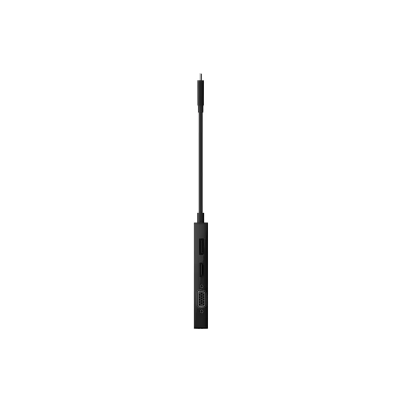 Linksys Belkin – vaizdo adapteris – USB-C (kištukas) į HD-15 (VGA), DVI-I, HDMI, DisplayPort (lizdas) – 4K palaikymas – juodas (AVC003BTBK)