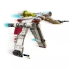 LEGO Star Wars V-19 Torrent naikintuvas 75432 konstruktorius – 567 dalių, 3 minifigūrėlės, demonstravimo ir žaidimo modelis