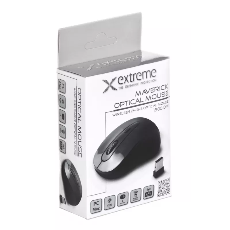Extreme XM104K pelė USB Type-A Optinė 1000 DPI Dešiniajai rankai
