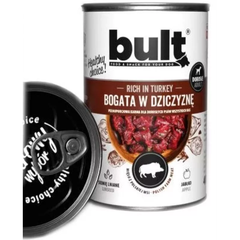 BULT Rich in game šlapias šunų ėdalas - 800 g