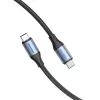 Vention USB4 Gen 3x2 Type-C į Type-C laidas 1 m, 5A, aliuminio lydinys, medvilninis pynimas