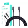 AUKEY CB-SCC241 USB-C į USB-C laidas, Power Delivery 240W 5A 20V 1m, nailoninis juodas