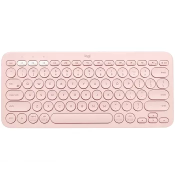Bluetooth klaviatūra Logitech K380 Multi-Device rožinė