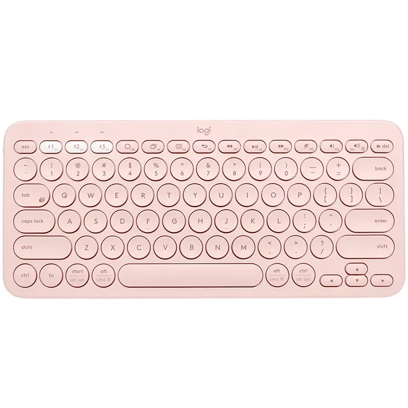 Bluetooth klaviatūra Logitech K380 Multi-Device rožinė