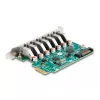 DeLOCK PCI Express x1 kortelė su 7 išoriniais USB 5 Gbps Type-A lizdais