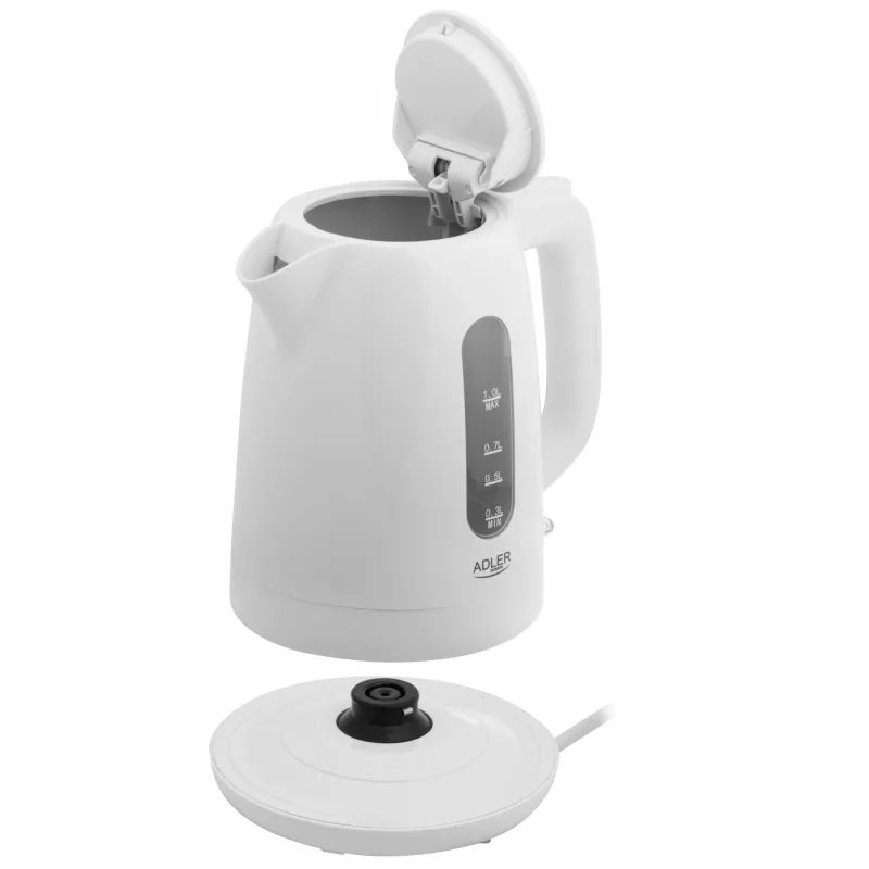 Adler AD 1380w Baltas virdulys