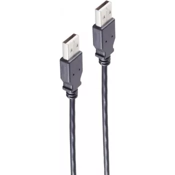 USB kabelis USB 2.0 ShiverPeaks BS13-22055 5 m juodas