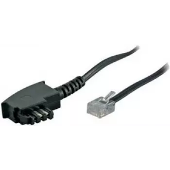 Telefono laidas ShiverPeaks BS70000-15 15 m Juodas