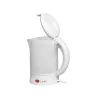 Elektrinis virdulys LAFE LAFCZA45865, nerūdijantis plienas, 0,6 L, 600 W, šviesiai pilkas, užrakinamas dangtelis