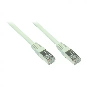 Pataisos laidas, Cat. 5e, SF/UTP, Pilkas, 0,5 m, Good Connections® (8550-005)
