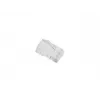 LANBERG PLU-5000 RJ-45 kištukas, U/UTP (UTP), permatomas baltas, 100 vnt.