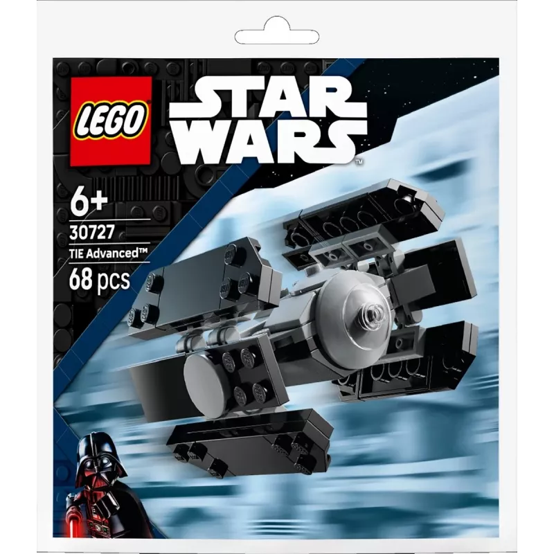 LEGO Star Wars 30727 Minimodel TIE Advanced – Darth Vader naikintuvas