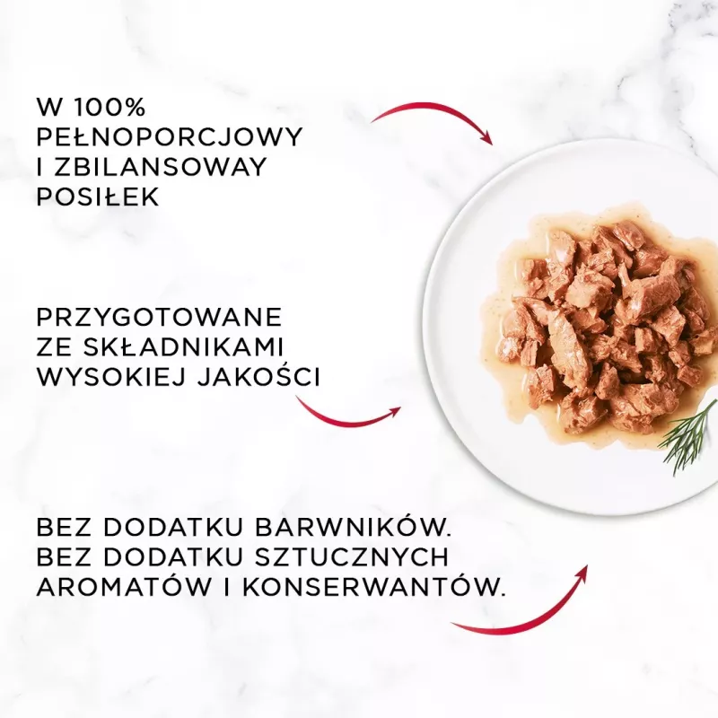 GOURMET Mon Petit Paukštienos mišinys - šlapias kačių ėdalas - 6 x 50 g