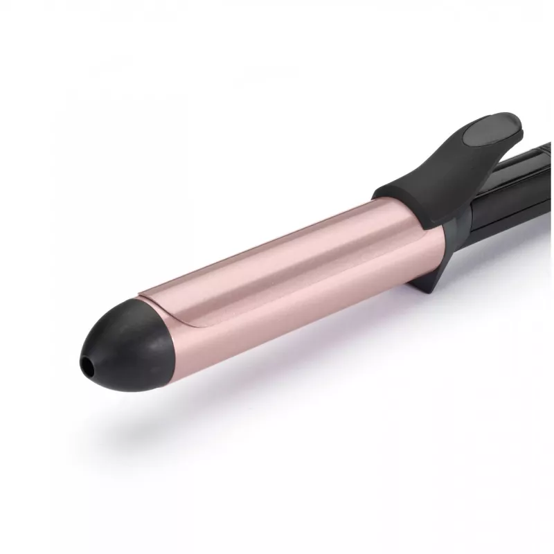 BaByliss C452E 32 mm garbanojimo žnyplės – šiltai juoda, rožinė, 98,4 cm (2,5 m) laidas