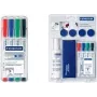 Markeris Staedtler Lumocolor whiteboard compact 341, 4 spalvų rinkinys
