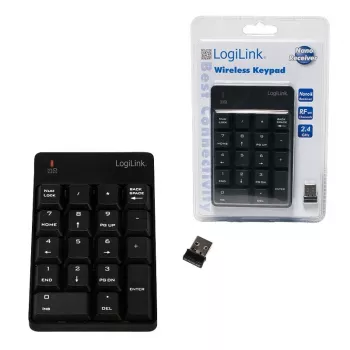 LogiLink ID0120 Belaidis skaičių blokas su 18 klavišų