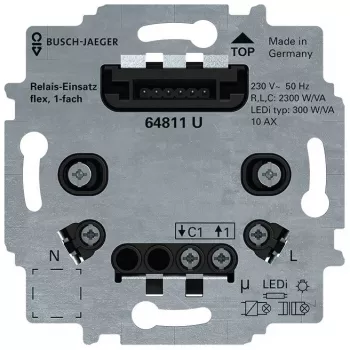 Busch-Jaeger Relės įdėklas flex 64811 U (2CKA006800A3041)