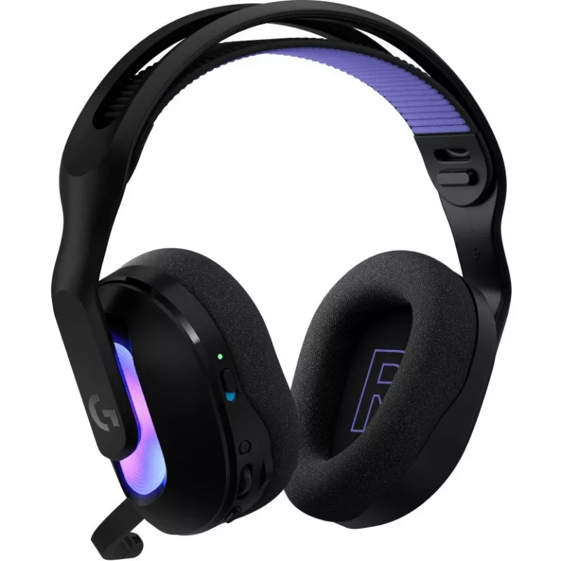 Belaidės ausinės žaidimams Logitech G G522 LIGHTSPEED su RGB apšvietimu, mikrofonu ir pažangiu sinchronizuotu garsu – LI