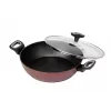 Puodas sriuboms JATA TF928 3,6 L raudonas aliuminis