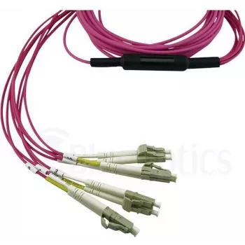 BlueOptics X66205-1-BO InfiniBand šviesolaidinis laidas 1 m MPO 4x LC OM4