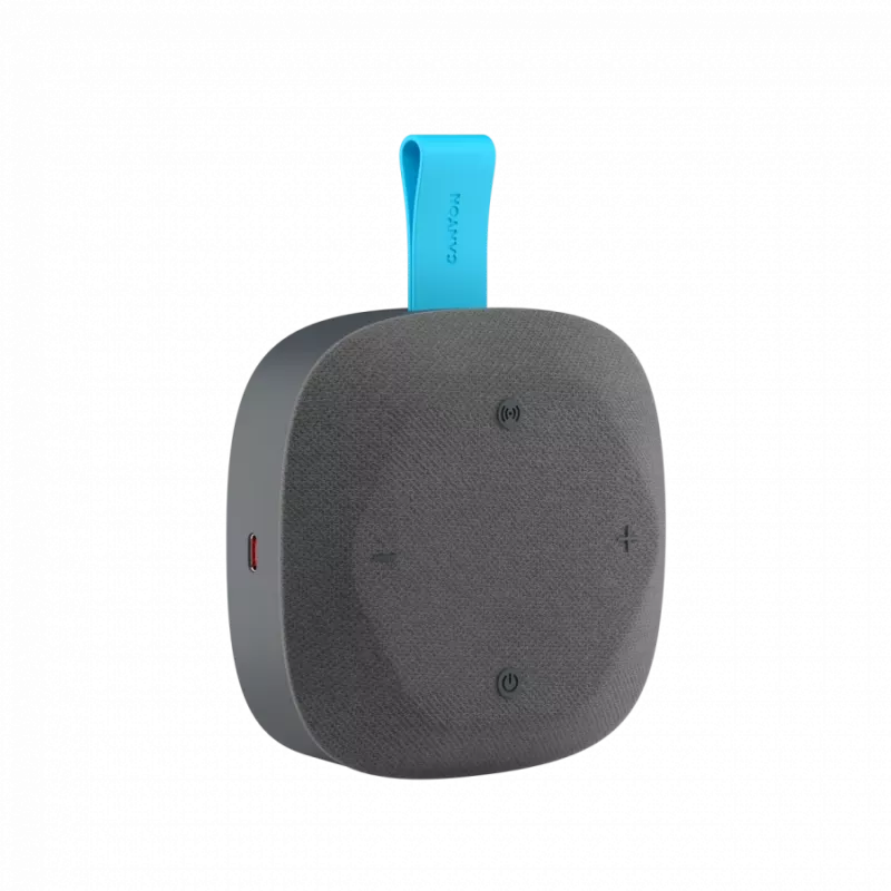 Canyon Hexagon 10 - Bluetooth 5.3 garsiakalbis - USB-C - kortelių skaitytuvas - IPX5 - mėlynai pilka