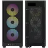 Corsair RGB AIRFLOW PC korpusas 2000D juodas Mini-ITX maitinimo šaltinis neįtrauktas SFX