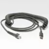 Priedinis kabelis Motorola CBA-U12-C09ZAR, USB A, 2,74 m, pilkas