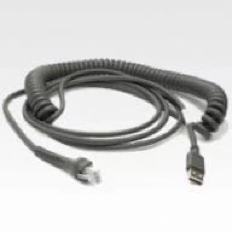 Priedinis kabelis Motorola CBA-U12-C09ZAR, USB A, 2,74 m, pilkas