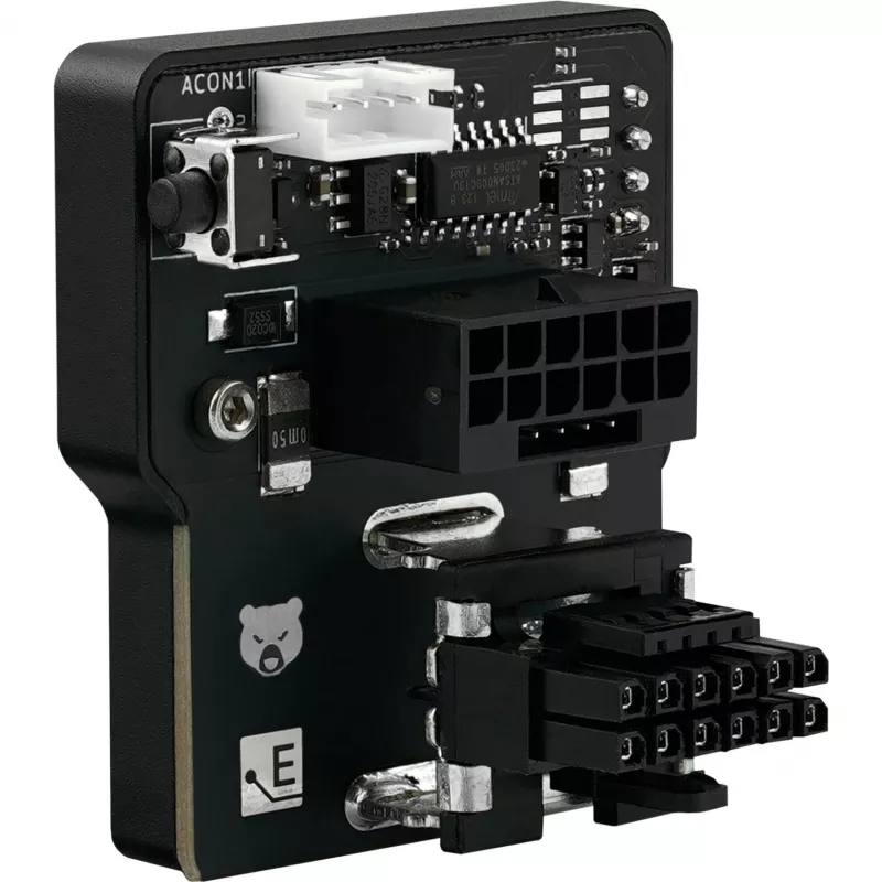 Thermal Grizzly WireView GPU 1x12VHPWR Normal Black – monitorius maitinimui