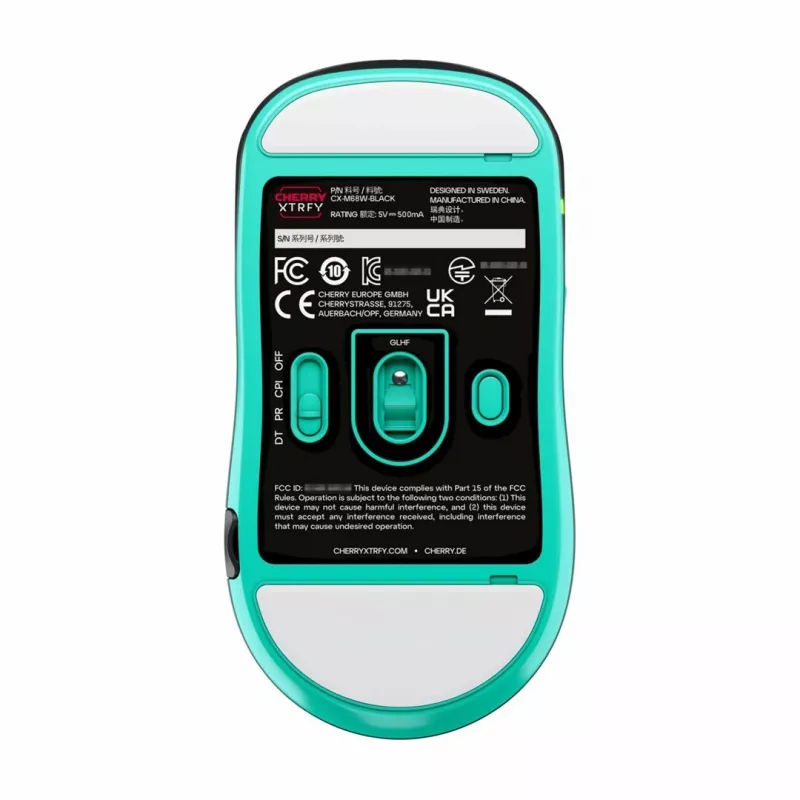 Belaidė pelė CHERRY XTRFY M68 Wireless RF