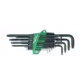 L formos Torx raktų rinkinys Wiha 24312 (T5–T50, 13 vnt.)
