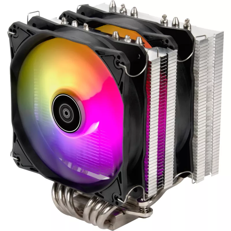 SilverStone Hydrogon D120 ARGB - procesoriaus oro aušintuvas (LGA1156, LGA1155, LGA2011, LGA1150, LGA1151, AM4, LGA2066, LGA1200, LGA1152, LGA1700)